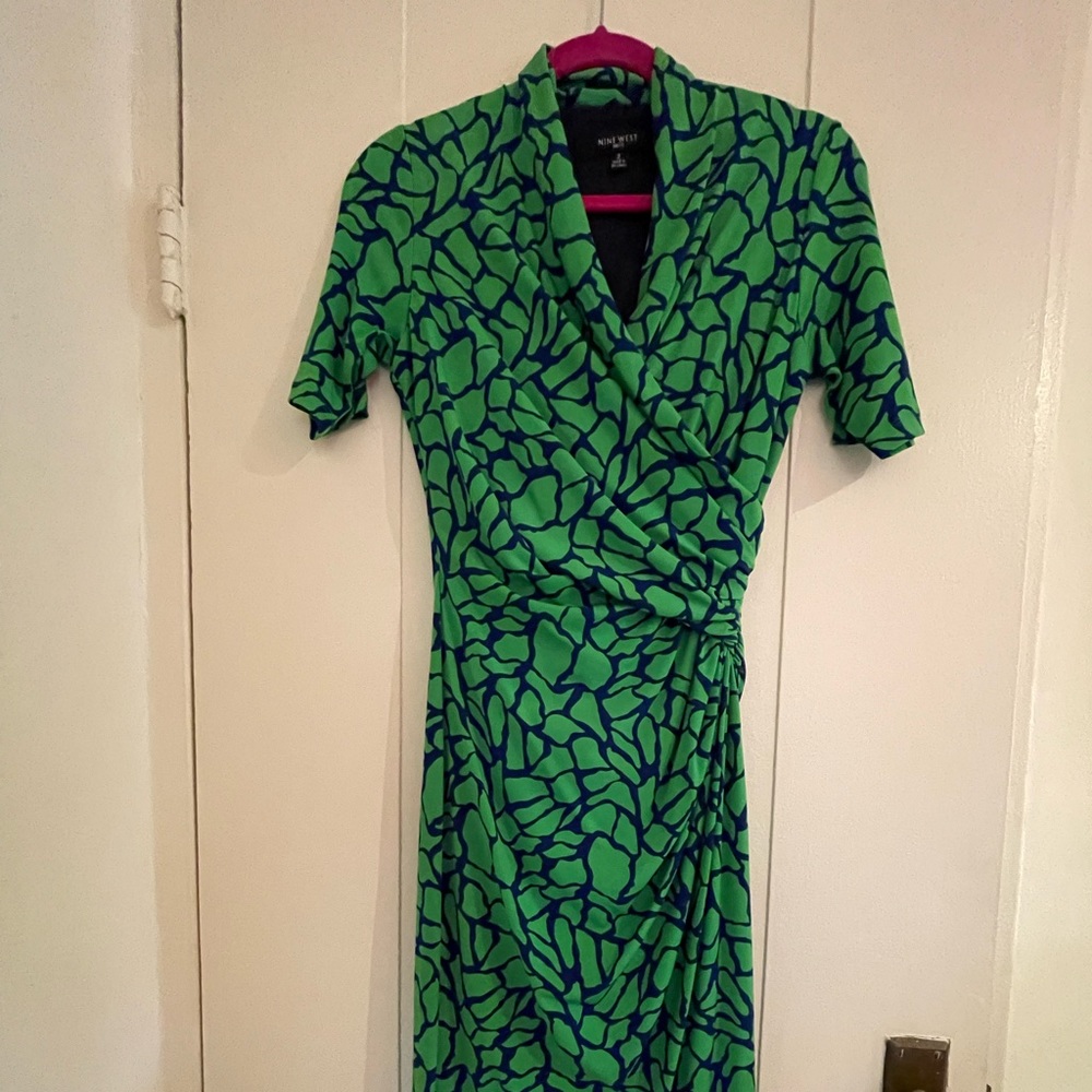 Nine West colorful dress Sz 2